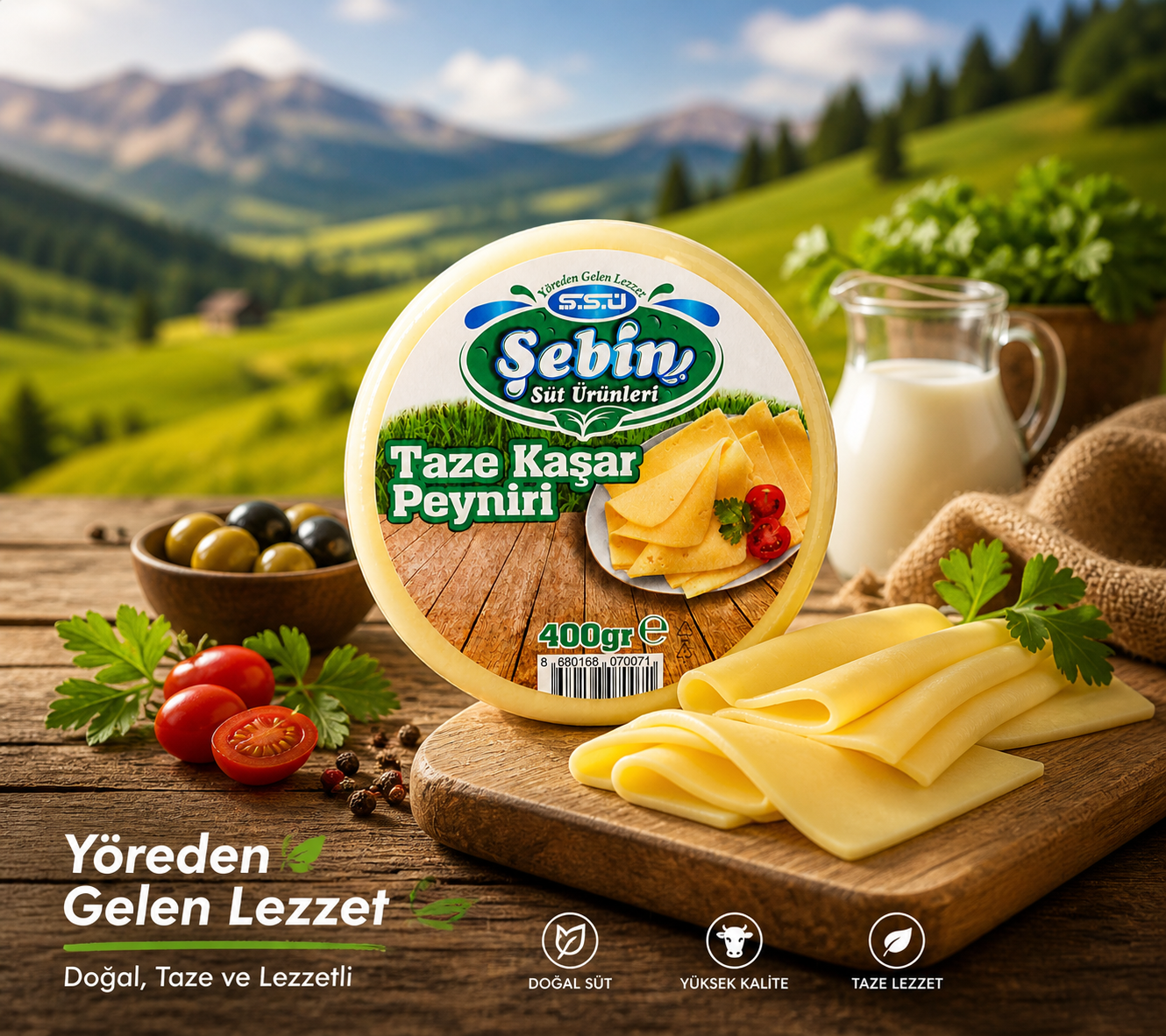 Şebin Kaşar Peynir