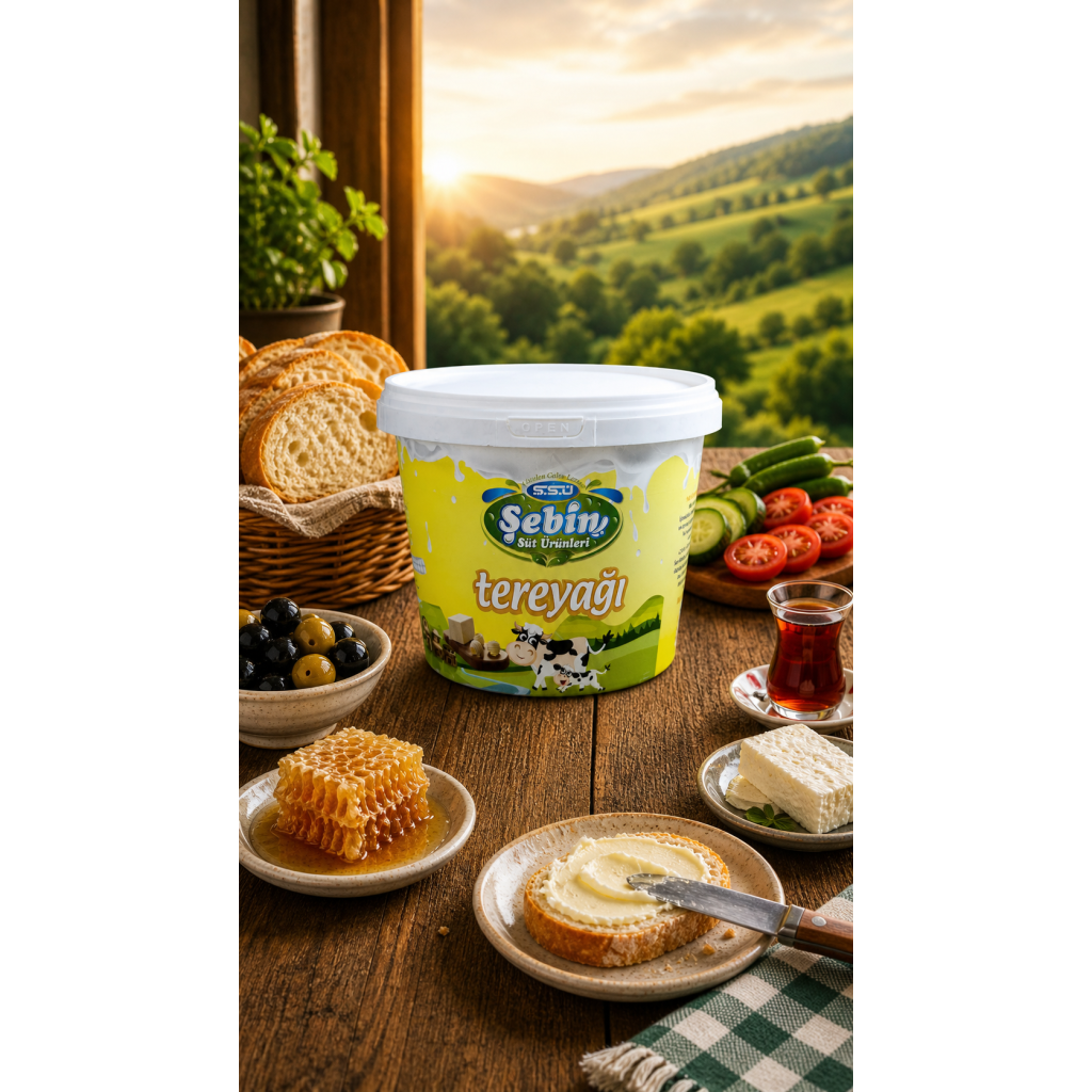 ŞEBİN TEREYAĞI 1800 GR TUZLU