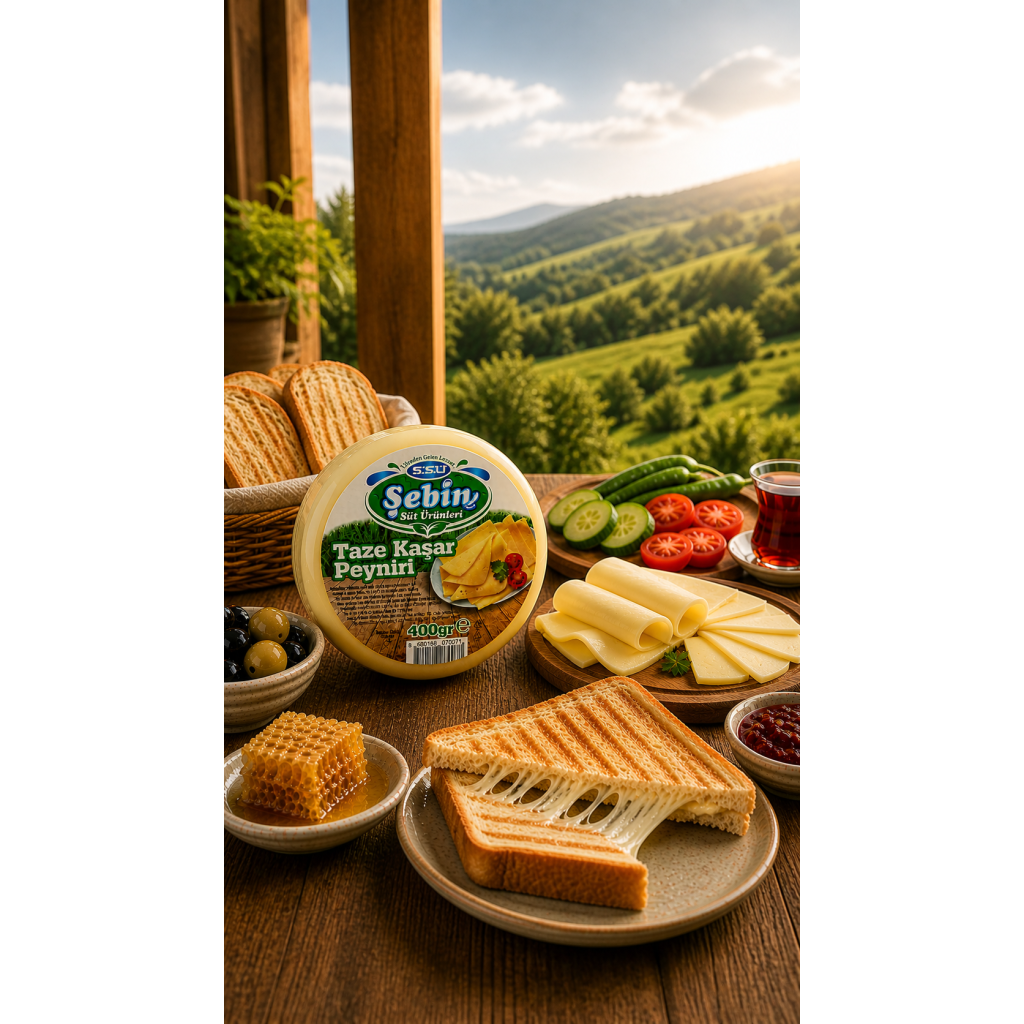 ŞEBİN KAŞAR PEYNİR 400 gr