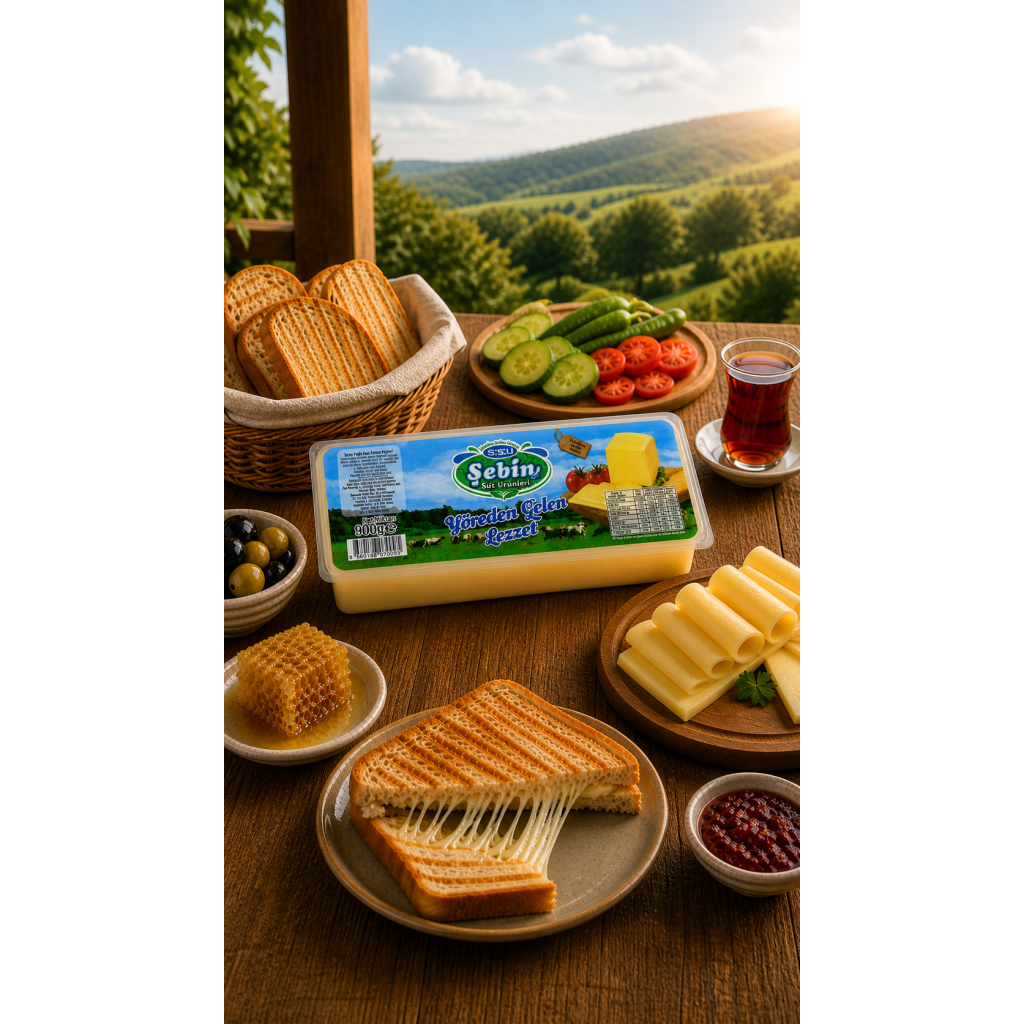 ŞEBİN  TAZE KAŞAR PEYNİR  900 gr