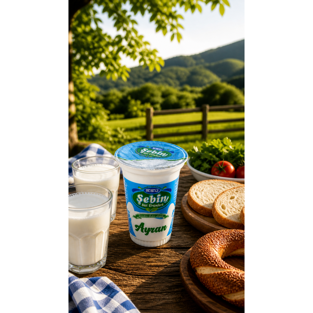 ŞEBİN AYRAN 170 ml 20'li koli