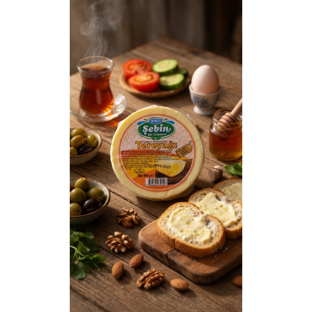 ŞEBİN TEREYAĞI 900 gr Tuzsuz